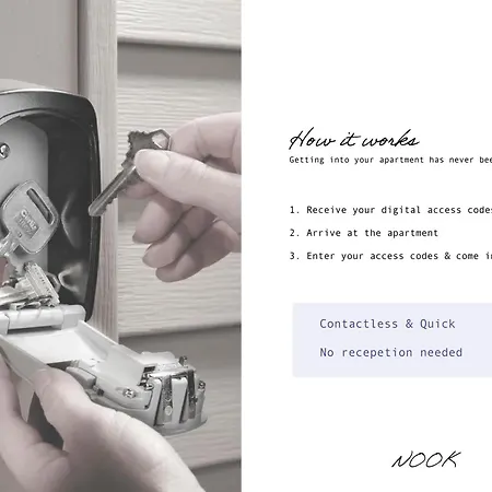 Nook Design-apartments Mit Kueche, Duschbad, Neben U-bahn Station Aber Ruhig Gelegen Berlin