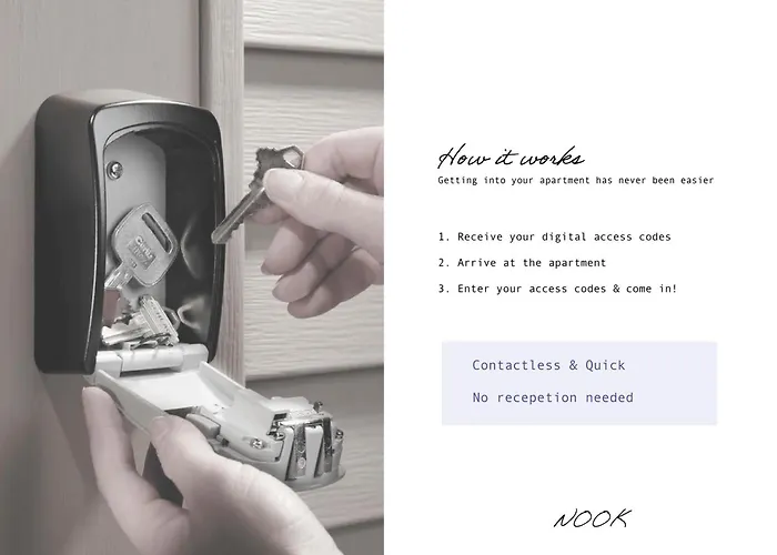 Nook Design-apartments Mit Kueche, Duschbad, Neben U-bahn Station Aber Ruhig Gelegen Berlin